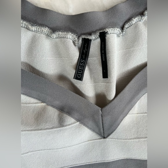 Guess Body-con Dress Gray - Picture 2 of 3